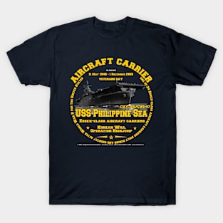 USS Philippine Sea CV-47 aircraft carrier T-Shirt